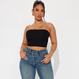 Classic Black Tube Top 💋